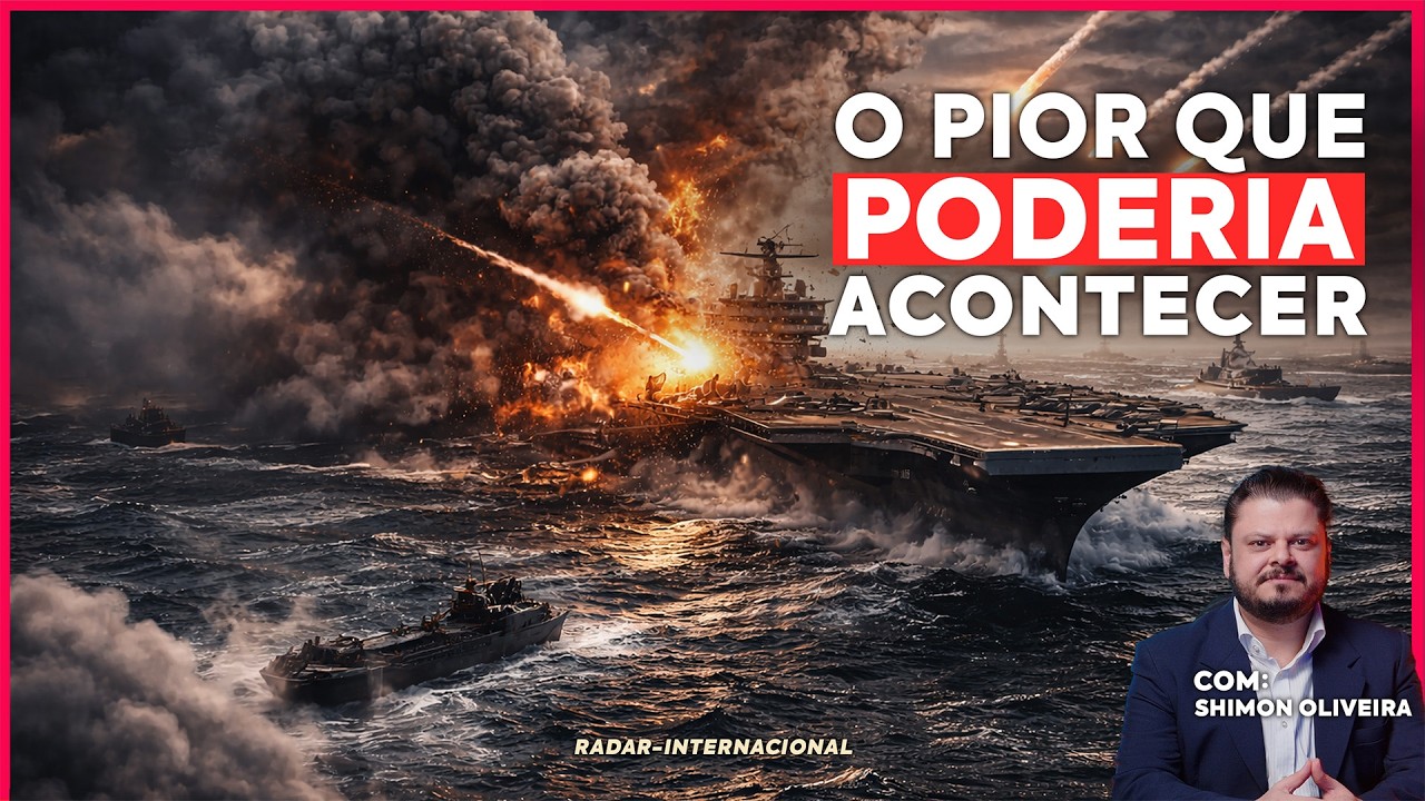 Khamenei AMEAÇA AFUNDAR Porta-Aviões Americano — A RESPOSTA PODE ACABAR COM O IRÃ