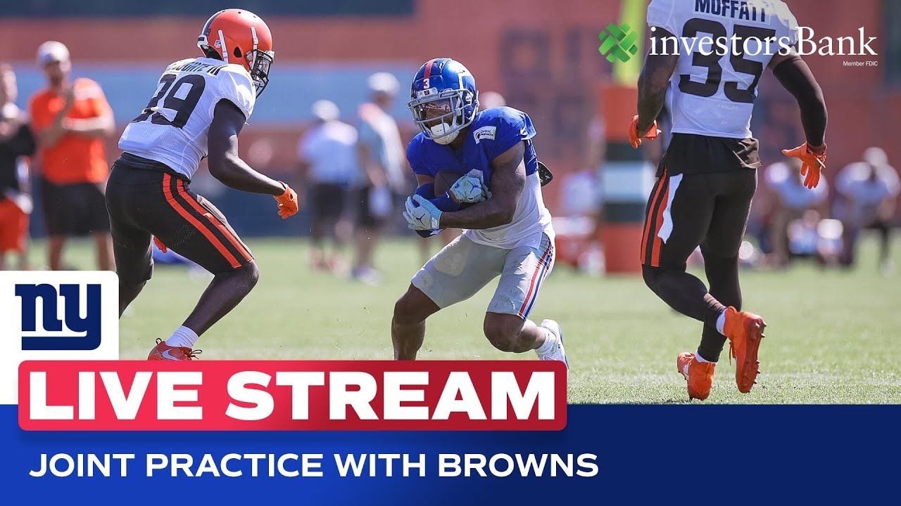 Joint Practice with Browns: HIGHLIGHTS & Analysis | Giants Training Camp