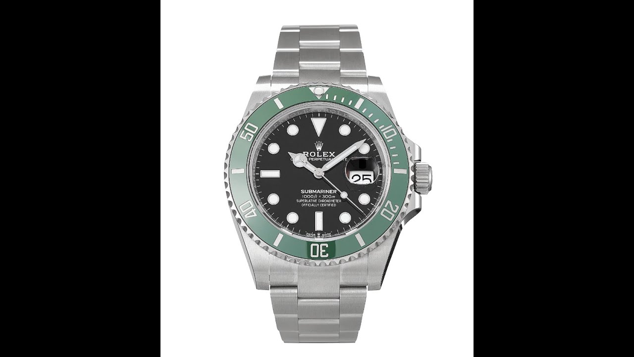 Обзор часов Rolex Submariner Date 126610LV Starbucks 4K