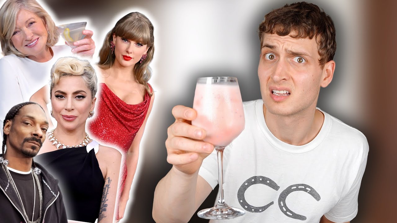 Trying Celebrities' Favorite Cocktails