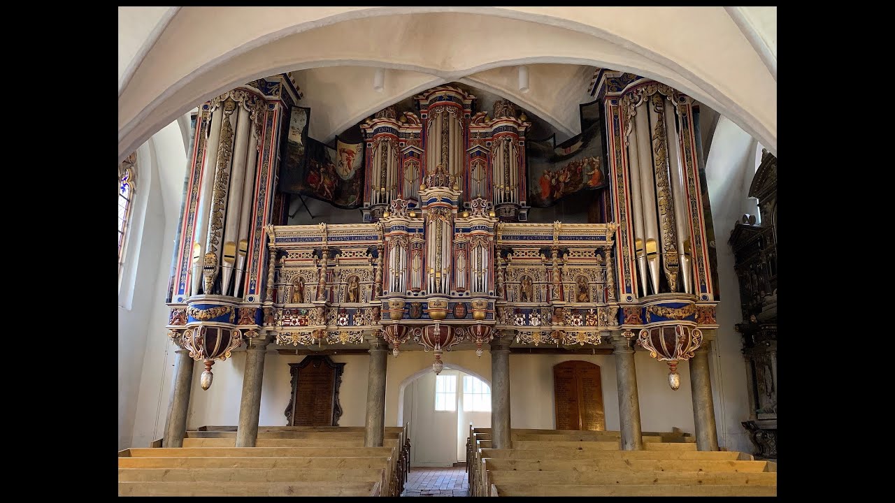 Harald Vogel plays Renaissance Genevan Psalter settings on the 1683 Herbst/Gercke organ in Basedow