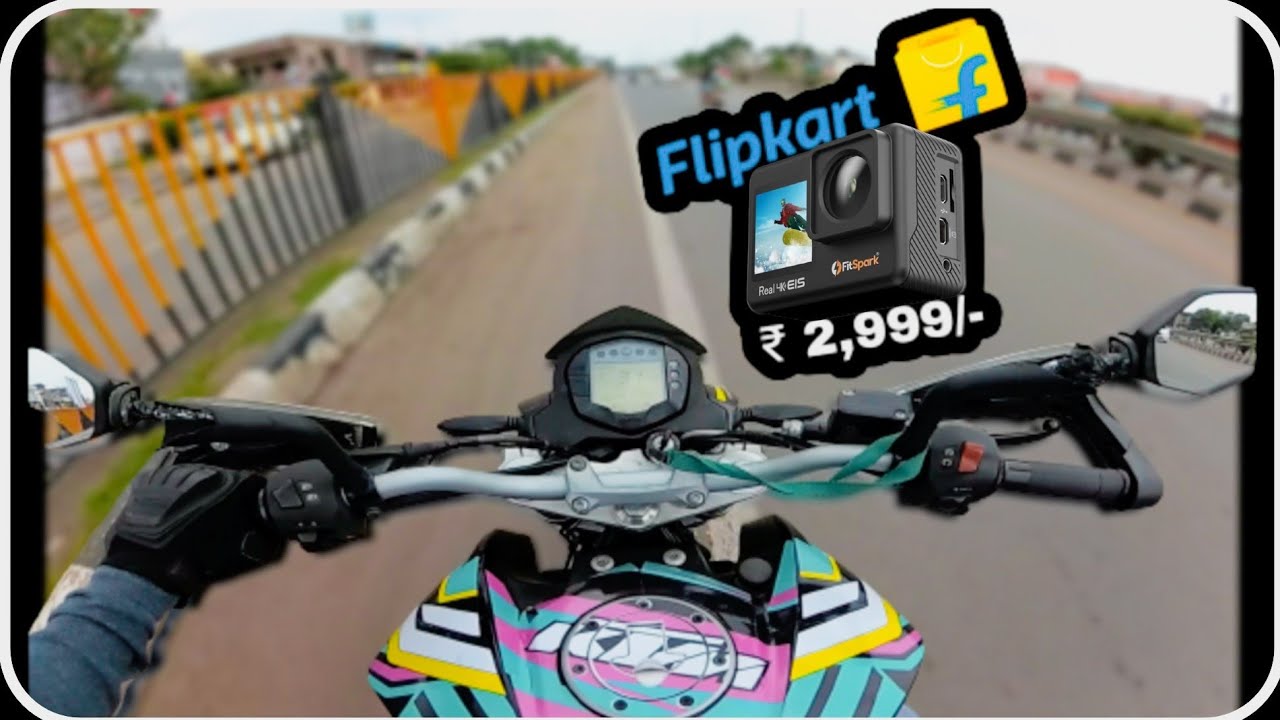 📹 Best Budget Action Camera for Stunning Motovlog RAW Footage! 🏍️Fitspark EAGLE i9