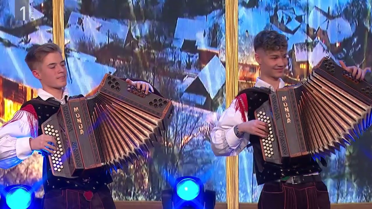 Harmonikarji GŠ Mateja Banovška - Dobro jutro (ZIMSKI POZDRAV)