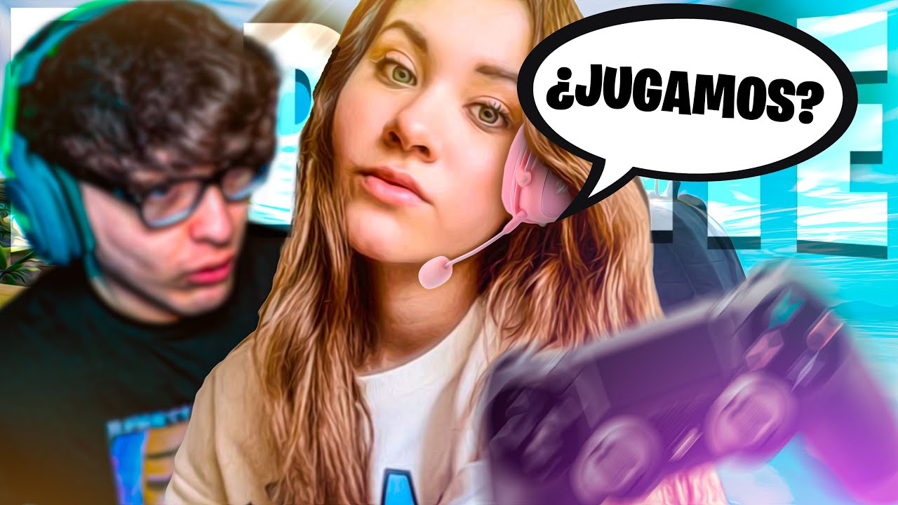 CHICA GAMER ME INVITA A JUGAR FORTNITE | Blend Freshon