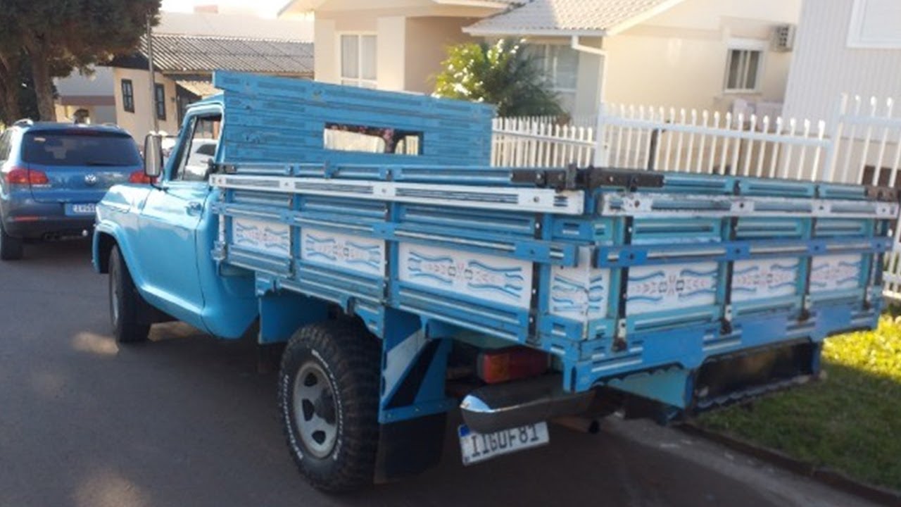 Picapes carroceria de madeira à venda a partir de 15 mil