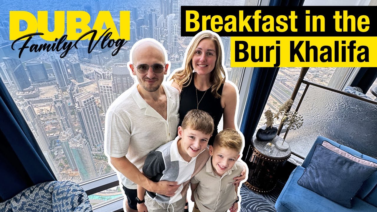 Dubai Vlog: Breakfast in the Burj, a 'viral' Bakery review & Aquaventure Waterpark | Ep.10