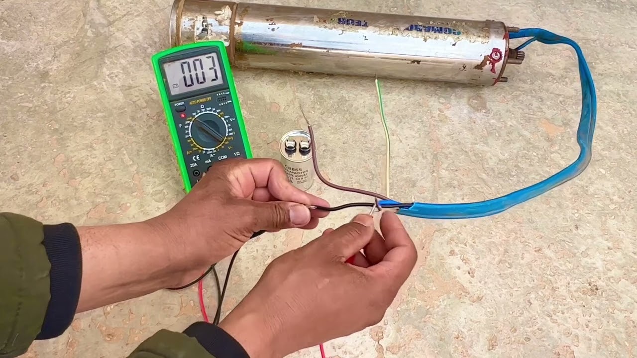الطريقة الصحيحة لتوصيل أسلاك مضخة 2حصان
