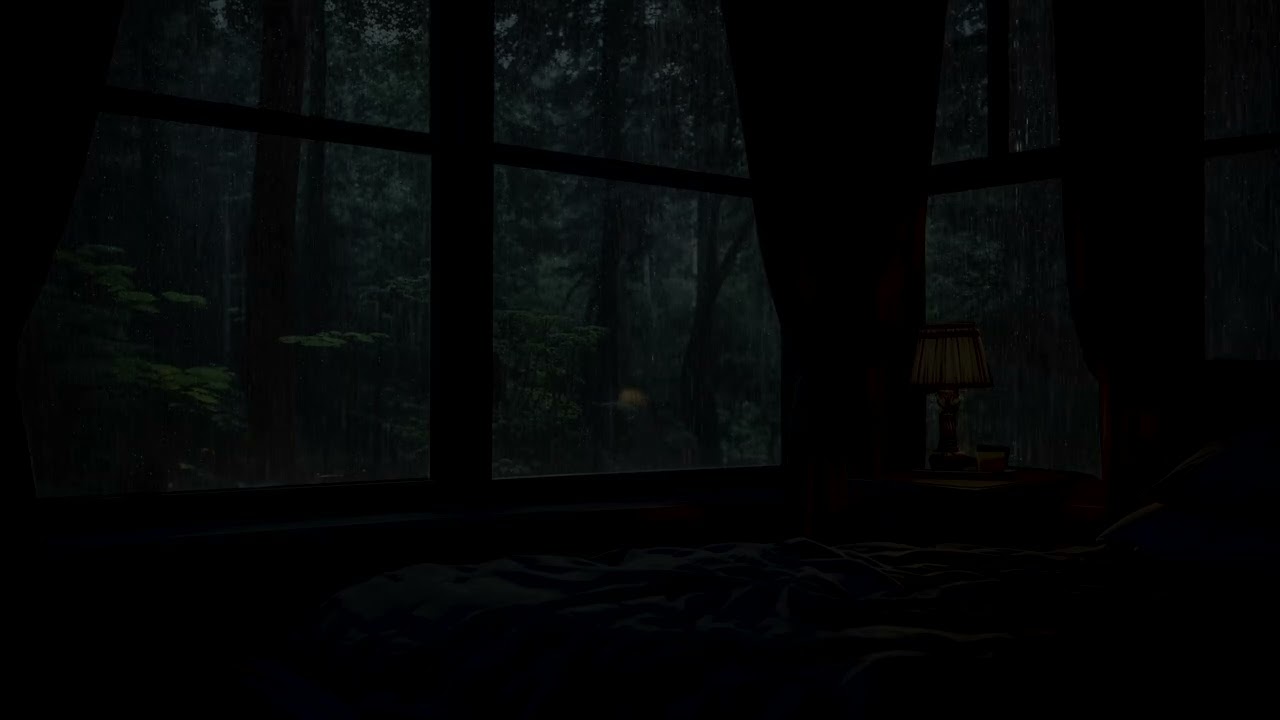 Rain Sounds for Sleeping 2026 🌧️ Black Screen 3 Hours No Ads Gentle Rain