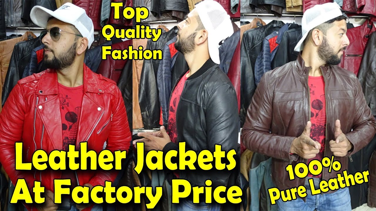 Leather Jackets In Factory Price | Explore jackets Factory | 100% Leather.....