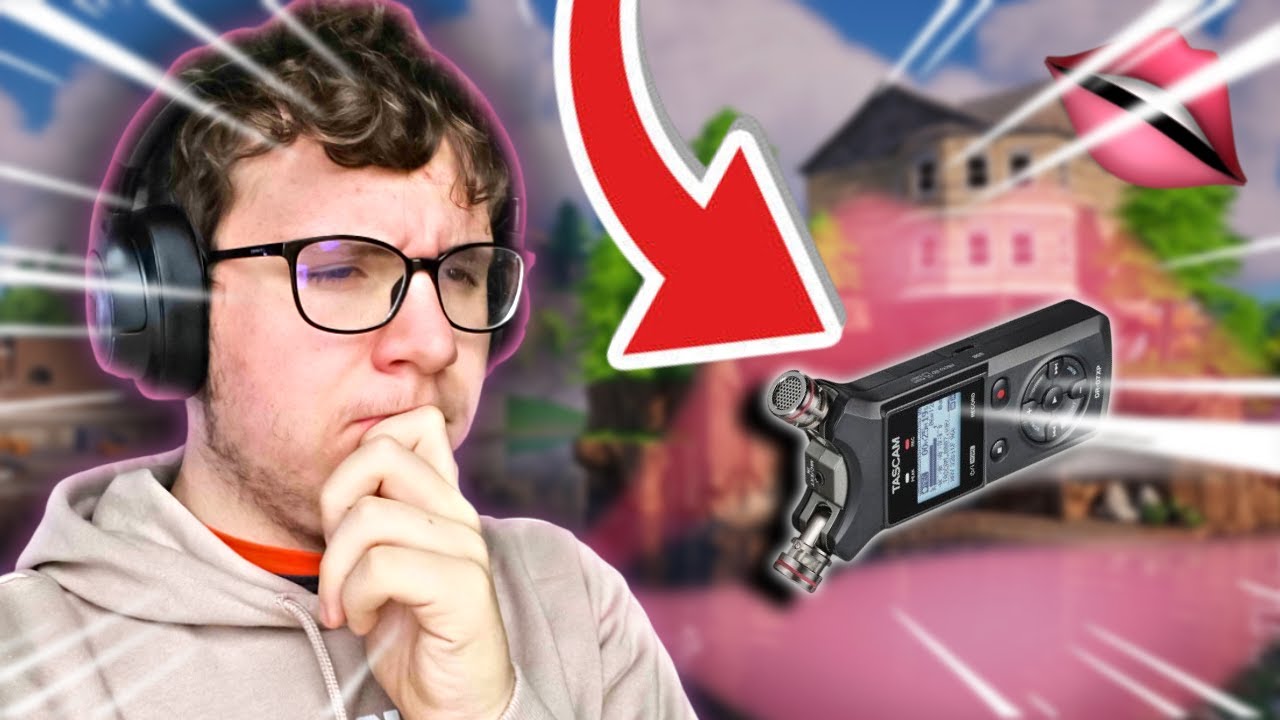 ASMR Bruits de Bouche INTENSES 🎧 | Fortnite TOP 1 en fond (Tascam DR-07X)