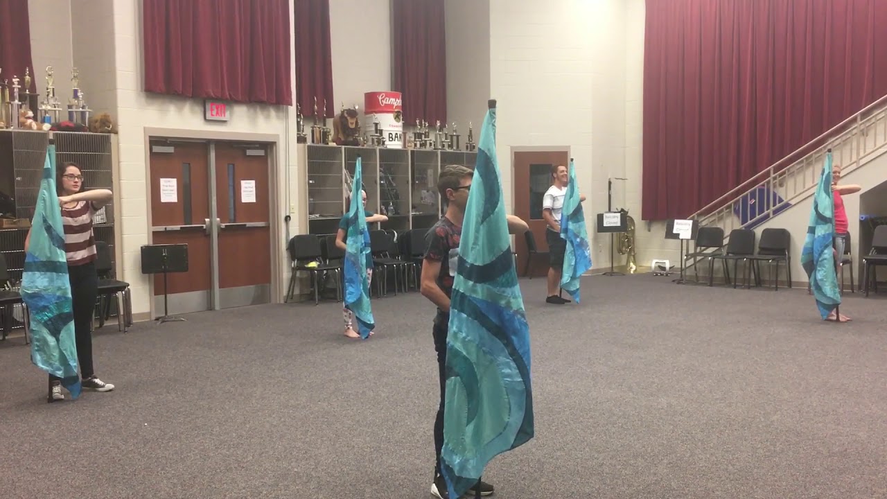Moana - You're Welcome-RCHS Color Guard Routine