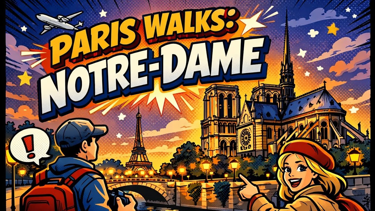 Notre Dame Walks 🇫🇷 