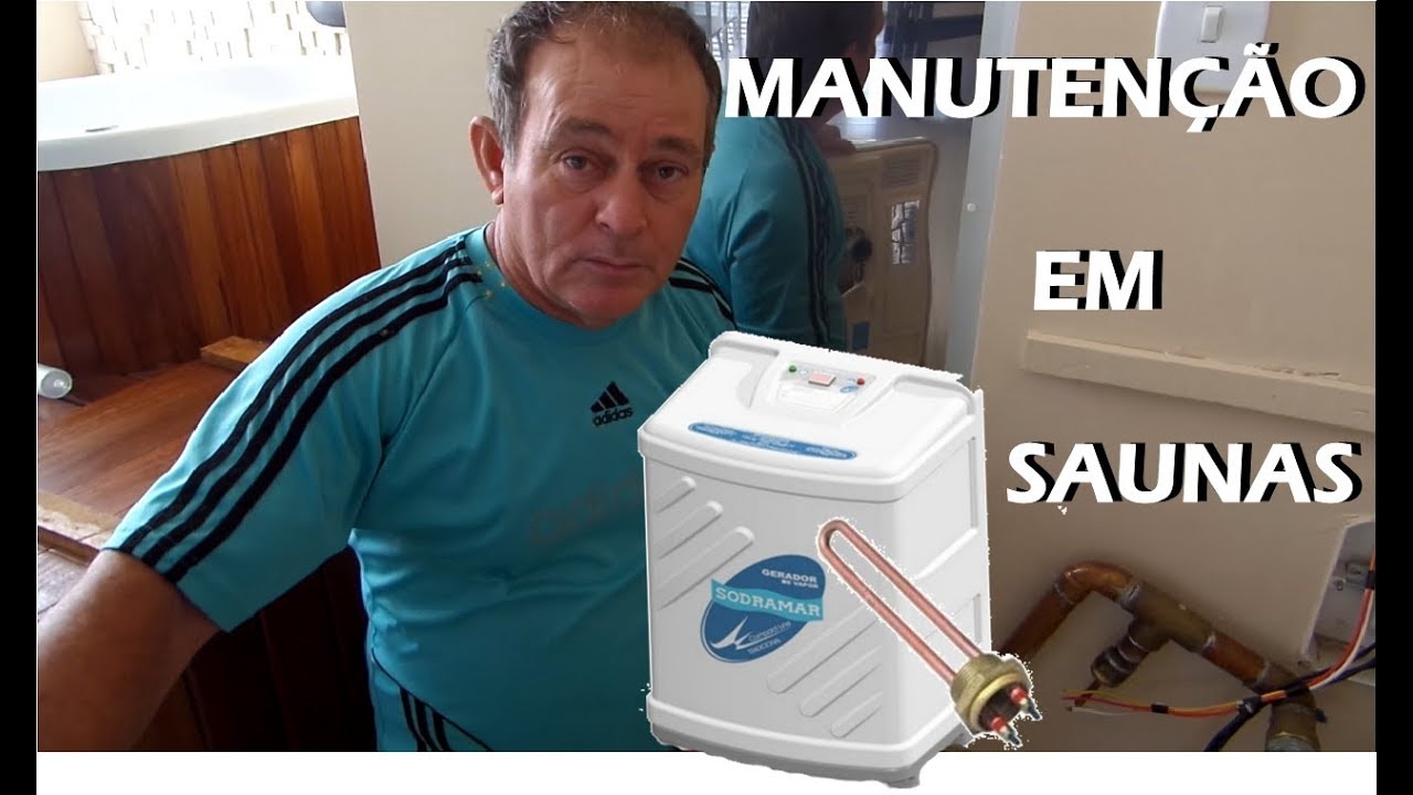 MANUTENÇÃO EM SAUNAS. POSSÍVEIS FALHAS NA SAUNA SODRAMAR COMPACT LINE