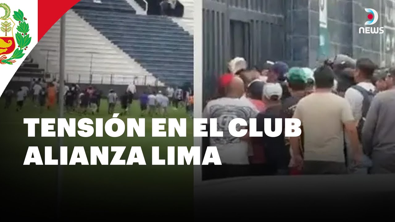 Escándalo en el fútbol Sudamericano: Barras del club Alianza Lima increparon a los jugadores | DNews