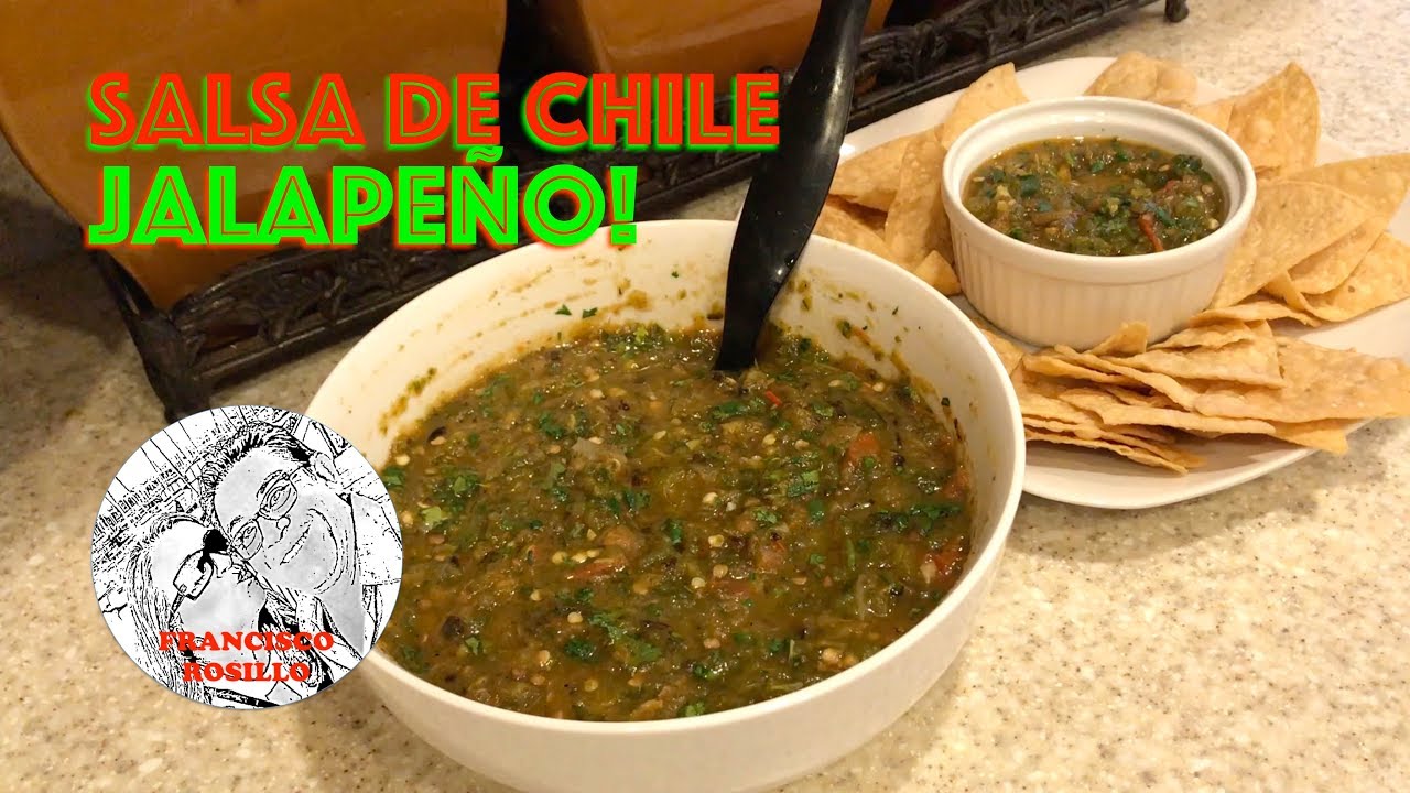 Salsa de Chile Jalapeño - Como hacer Salsa de Chile Jalapeño - Receta de Salsa de Chile Jalapeño