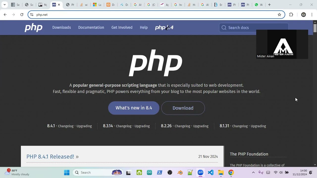 Cara install PHP 8.4 binary pada Windows 11