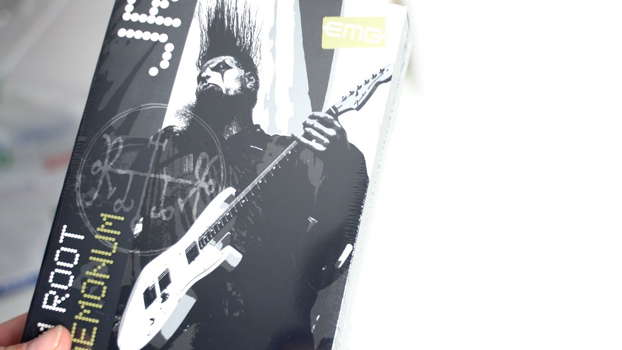 Jim Root- Daemonum EMG pickup set unboxing