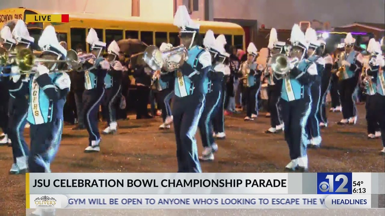 Jackson hosts JSU Tiger Football National Champions Parade