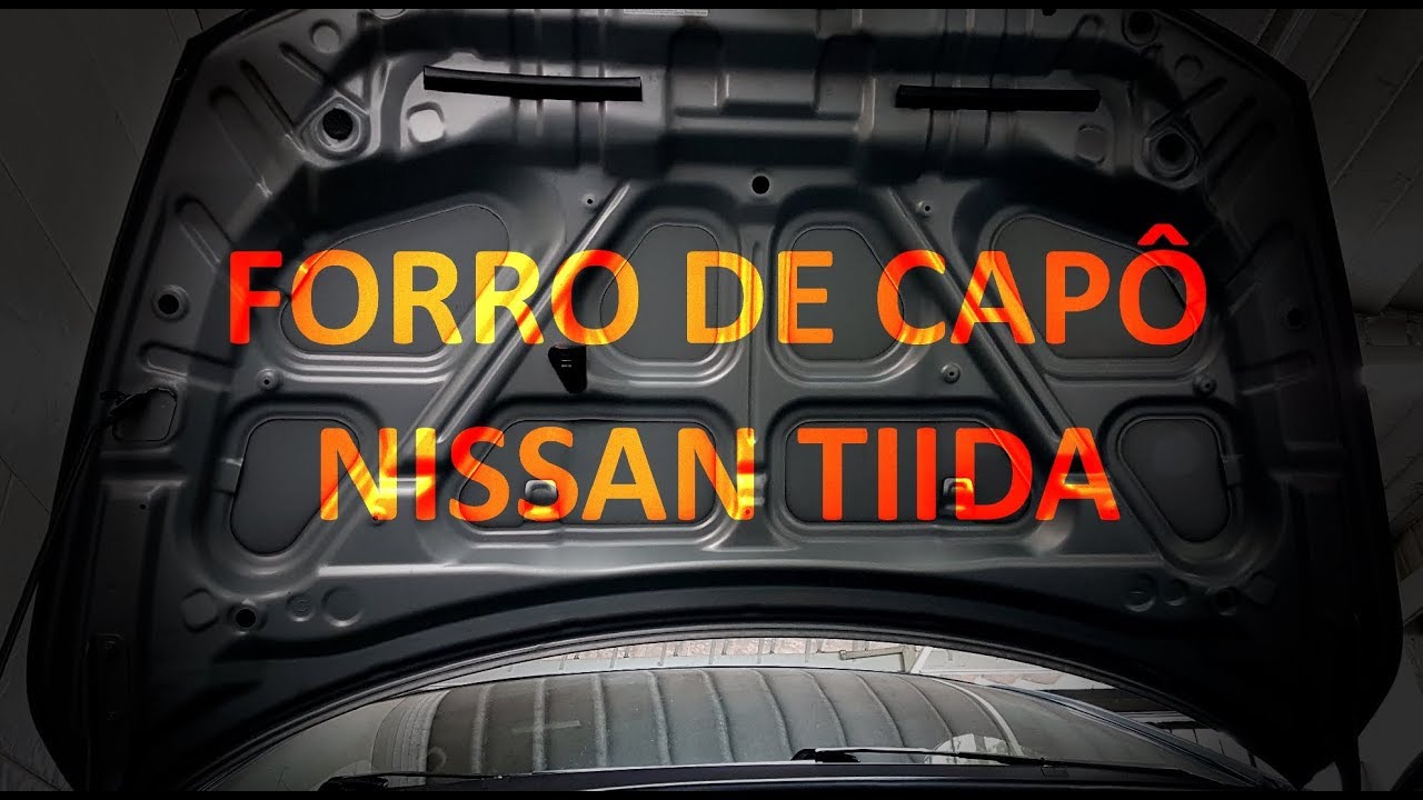 Forro de Capô para NISSAN TIIDA