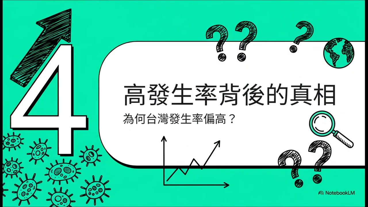 郭教授環境健康識能教室 (EHL26) 台灣癌症發生率真的是「亞洲第一」嗎 ?