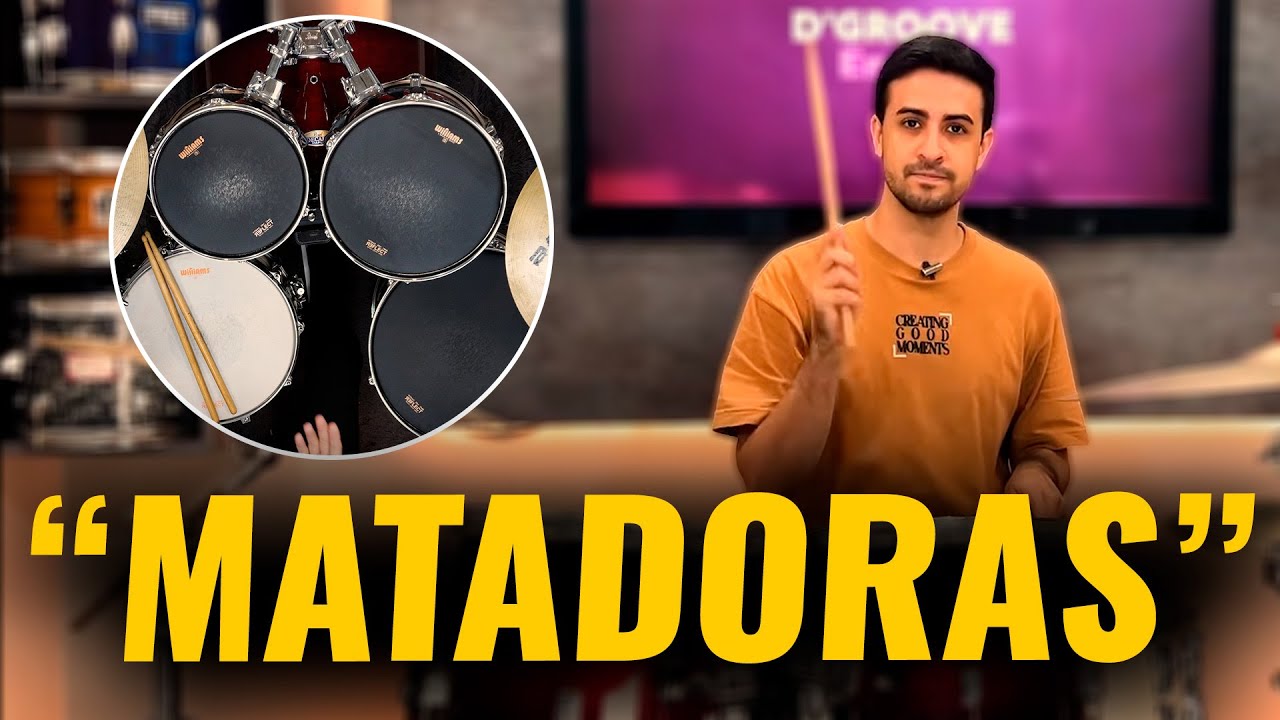 Como Fazer VIRADAS de Bateria para Iniciantes (Passo a Passo) • 5 Viradas de bateria FÁCEIS