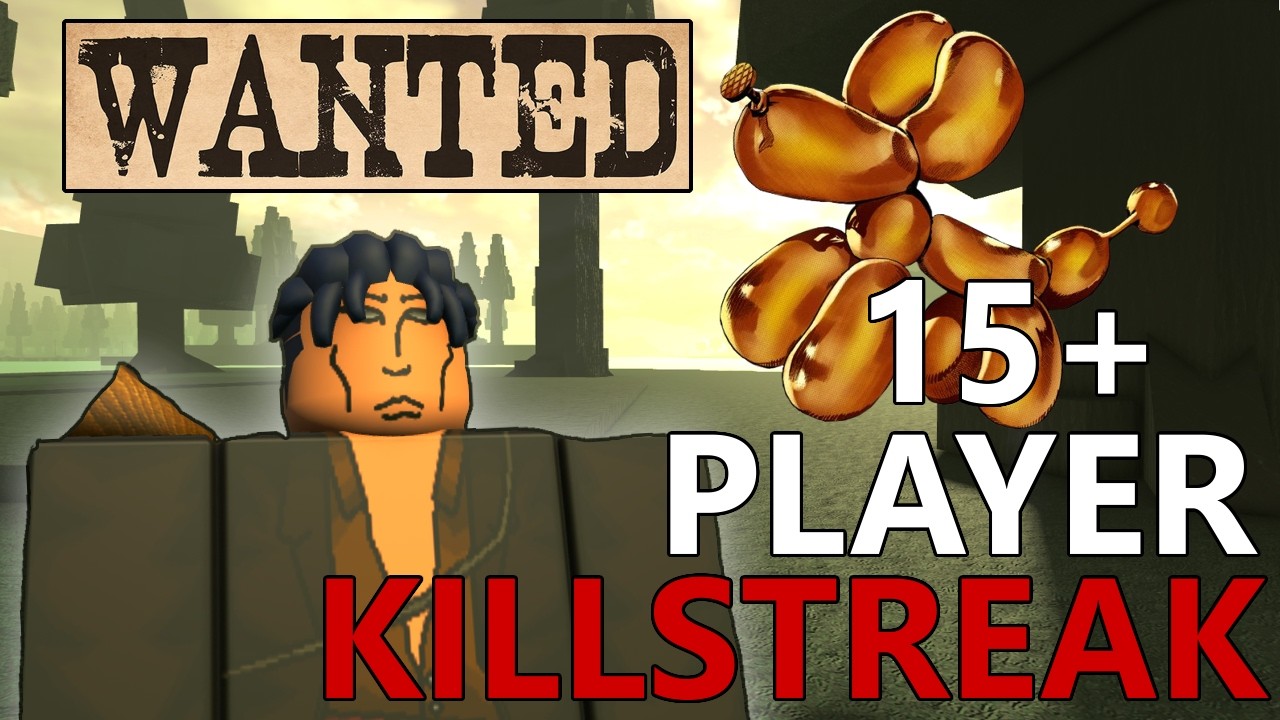 MOST WANTED PLAYER IN ROBLOX STEEL BALL RUN (15+ kills SOLO) | Roblox bridger WESTERN