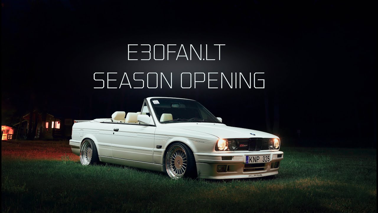 BMW E30FAN.LT SEASON OPENING AFTERMOVIE 2023