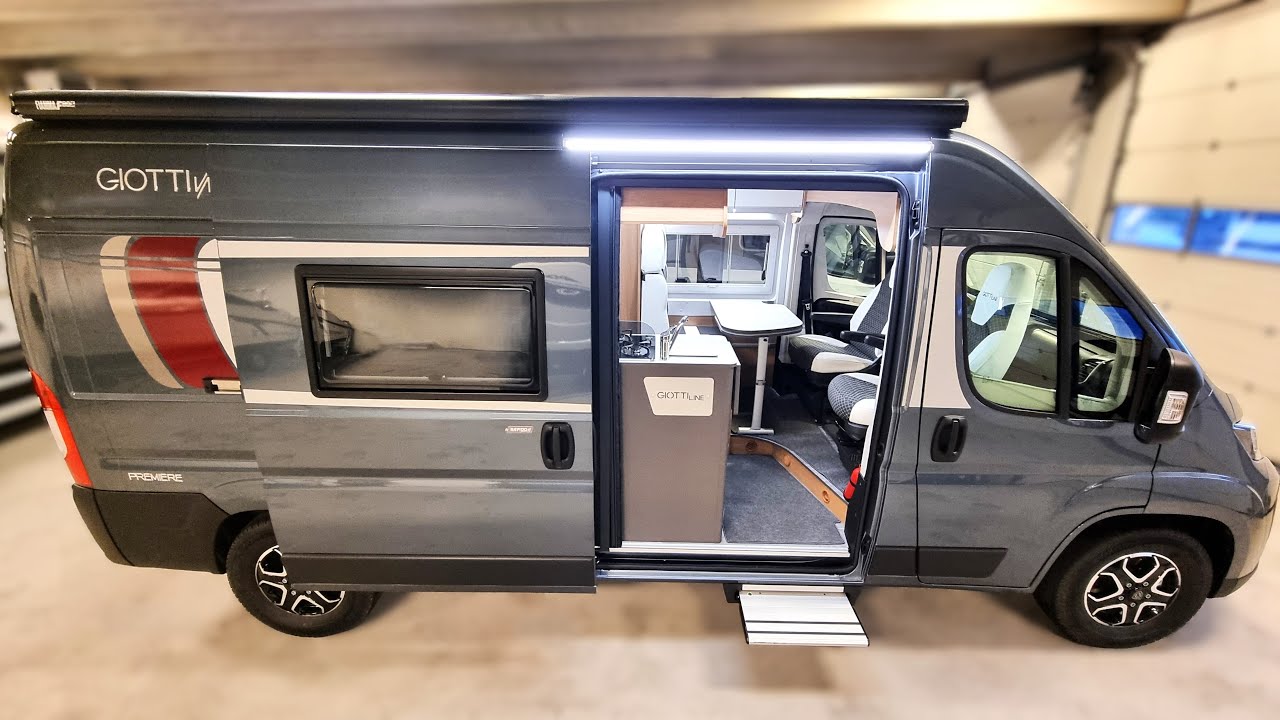 New BEST 2026 Must See Small Luxury 4-Bed Campervan with BIG Shower & Fridge | Giottivan 60B