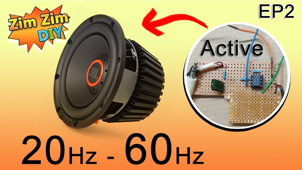 วงจรขยายเสียง ซับวูฟเฟอร์ EP.2 (LowPass Active 60Hz เบสลงลึกหนัก)หน้าต่างลั่นน! หลังคาบ้านสะเทือนน!