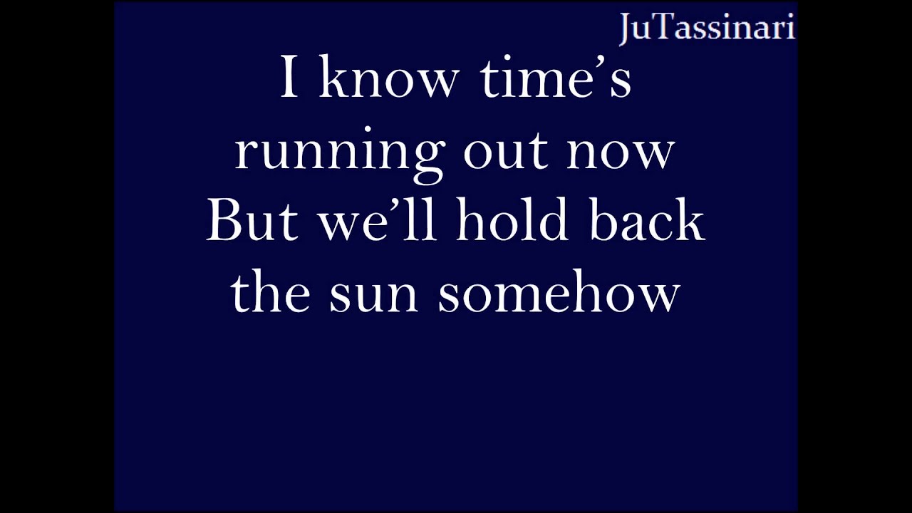 Still Got Tonight - Glee - Lyrics