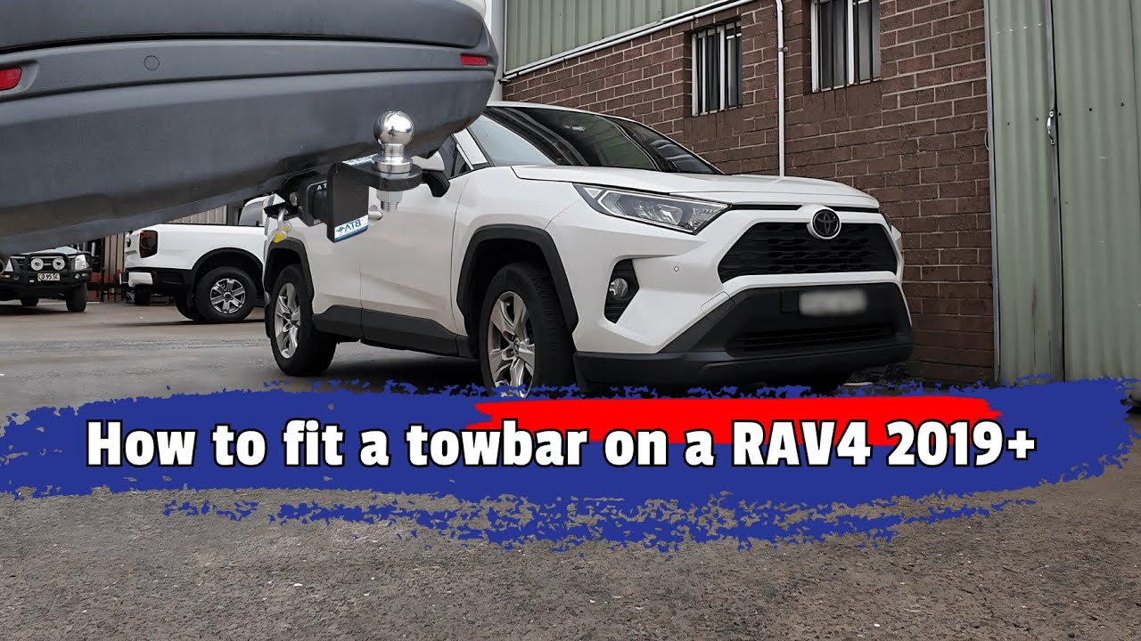 How to fit a towbar on a Toyota RAV4 2019+