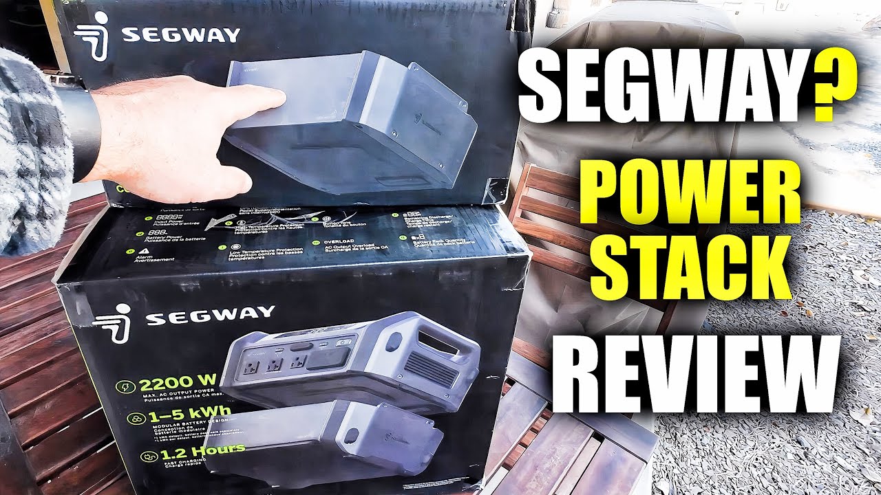 SEGWAY CUBE 1000+ Modular Power Station Review - How it REALLY works! - 1KWh to 5KWh