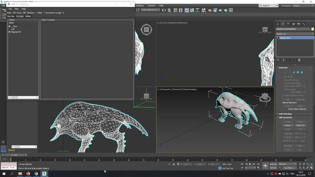 how to import 3d models in sacred underworld