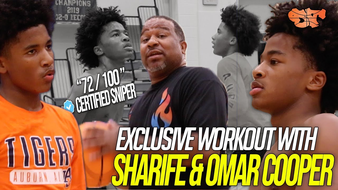 COACH DEZ EXCLUSIVE Workout with SHARIFE & OMAR COOPER | Invested in PERFECTING Their GAME