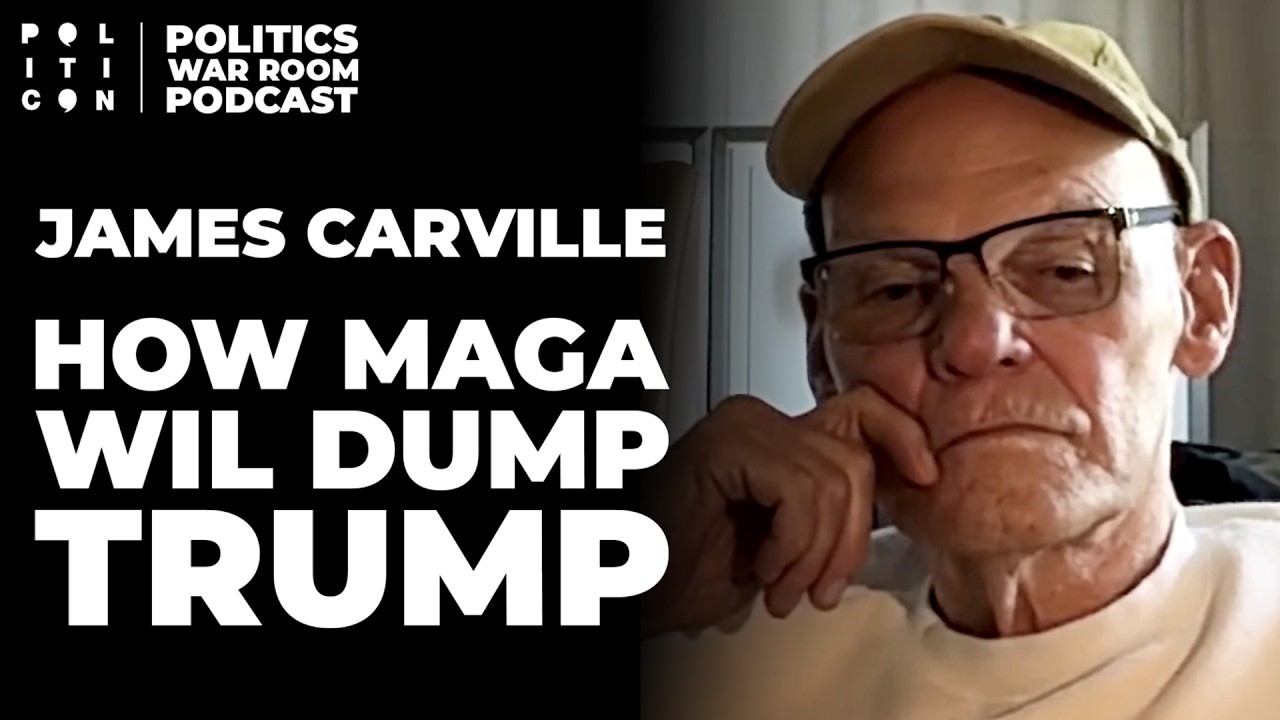 Джеймс Карвилл: Как MAGA собирается сбросить Трампа