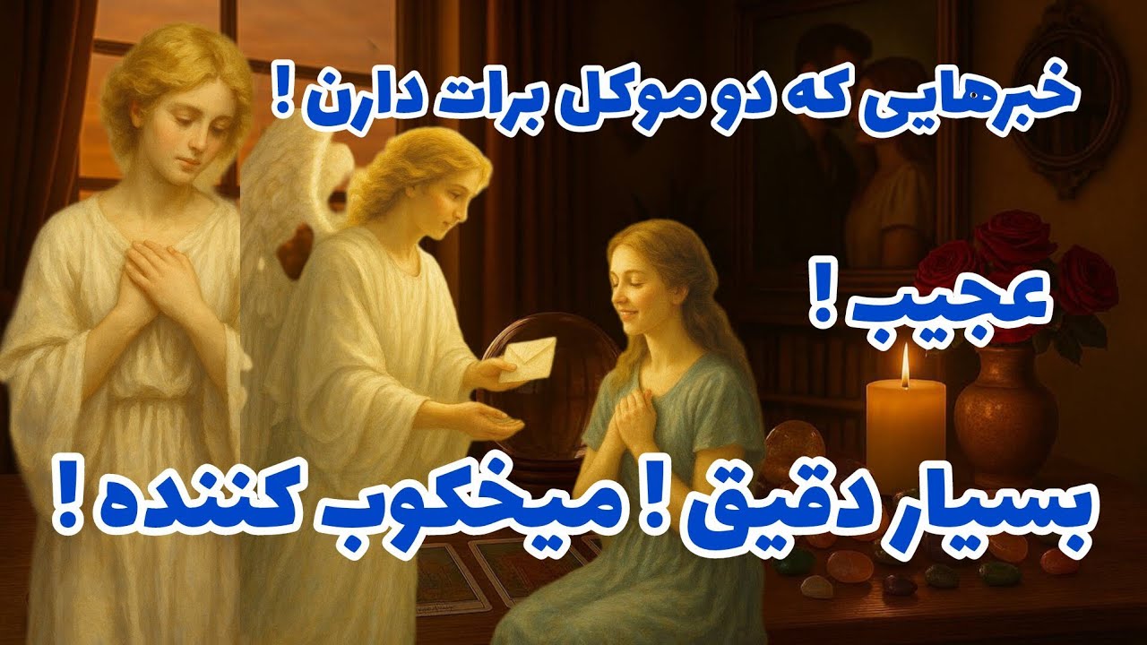 فال تاروت آدم و حوا - خبرهایی که دو موکل برات دارن! بسیار دقیق! میخکوب کننده! عجیب!❤️🔑❤️