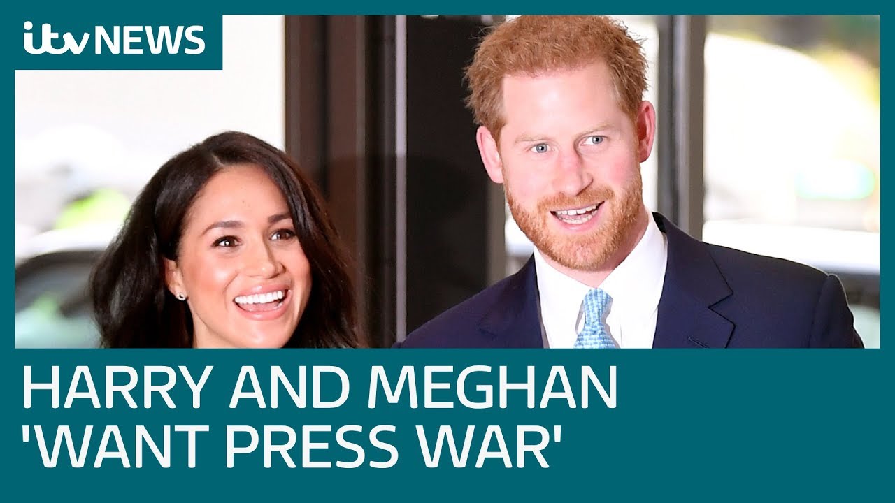 Harry and Meghan 'want open warfare with British press' | ITV News