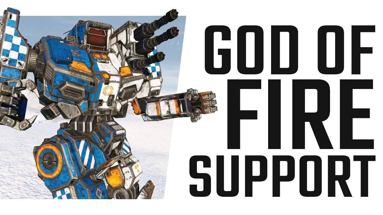 Triple RAC2 DPS Fire Support is insane! Mechwarrior Online The Daily Dose #516