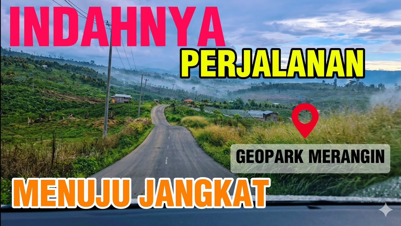 INDAHNYA PERJALANAN MENUJU JANGKAT - MERANGIN JAMBI  [ HD ]#roadtrip TO #jangkat 