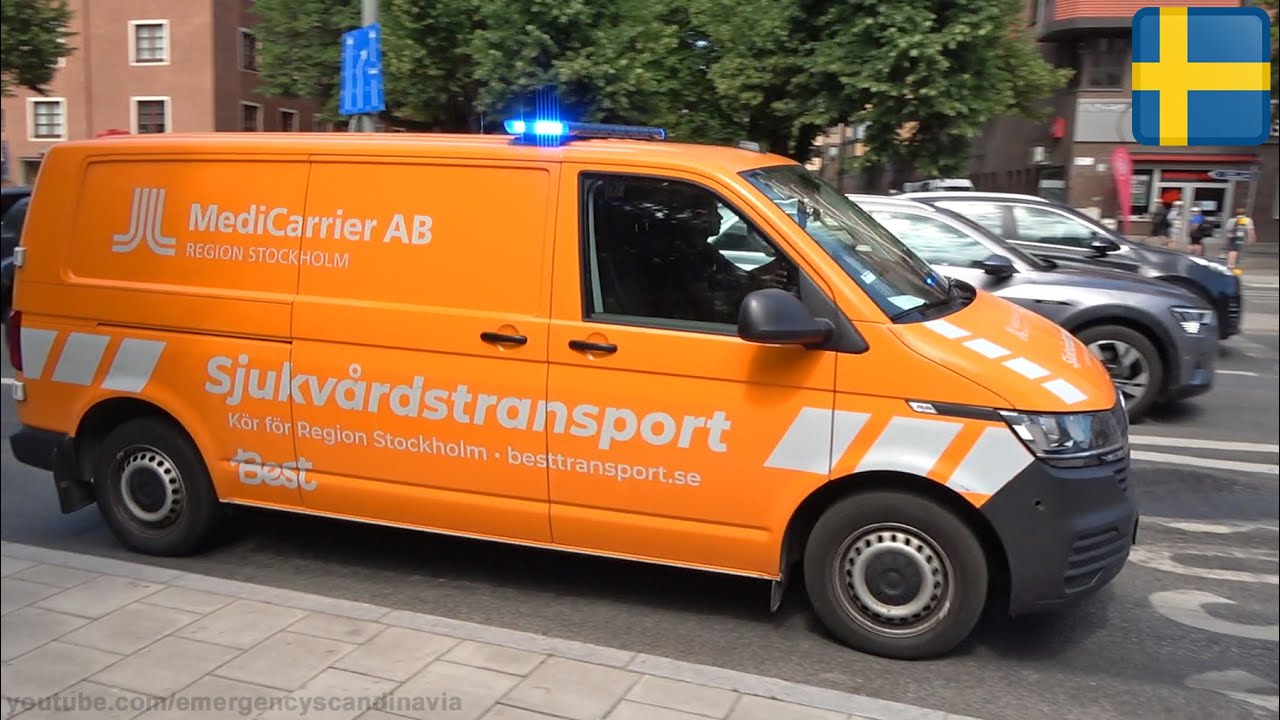 Blood/organ Transport responding in Stockholm [SE | 6.2023]