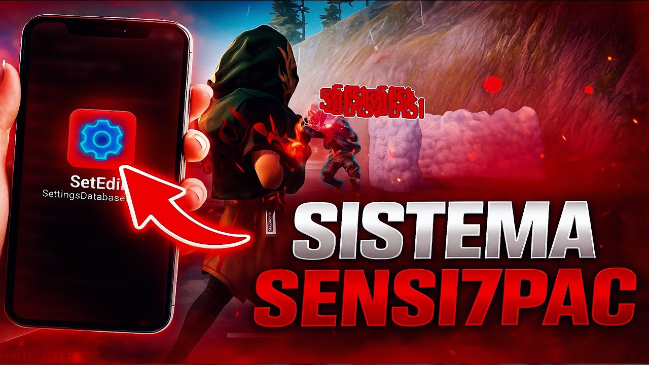 CODIGOS SET EDIT H4CK3RS 📄⚠️ - SENSI7PAC ANDROID 📱