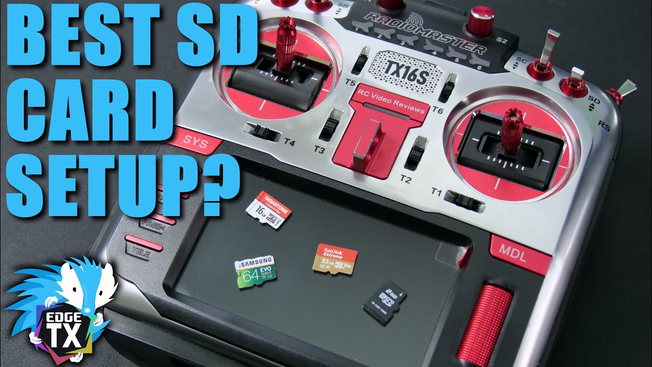 SPEC NERDS LISTEN UP: How to Get the Best SD Card Performance on TX16s with EdgeTX