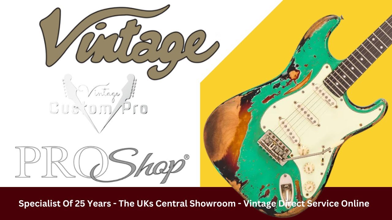 Such An Exciting Vintage Brand Guitars Update.    Unique Showroom Experience Plus News On 