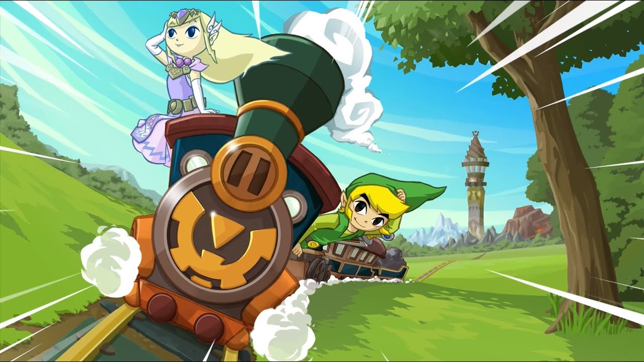 Spirit Tracks Music Mix Relaxing - Legend of Zelda Animated Mix