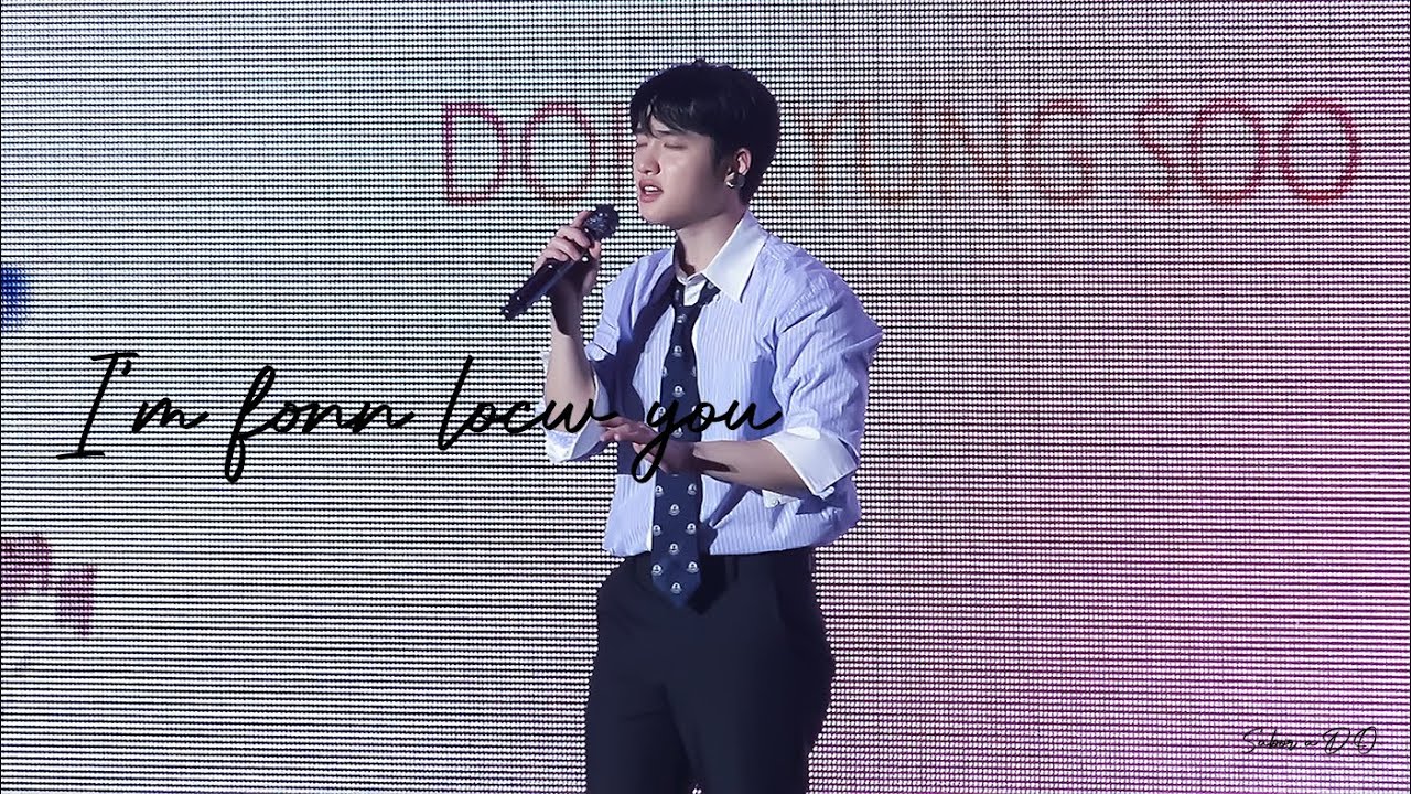 [4K Fancam] 240804 I'm gonna love you - Doh Kyung Soo Asia fan concert tour Bloom in Yokohama 도경수 직캠