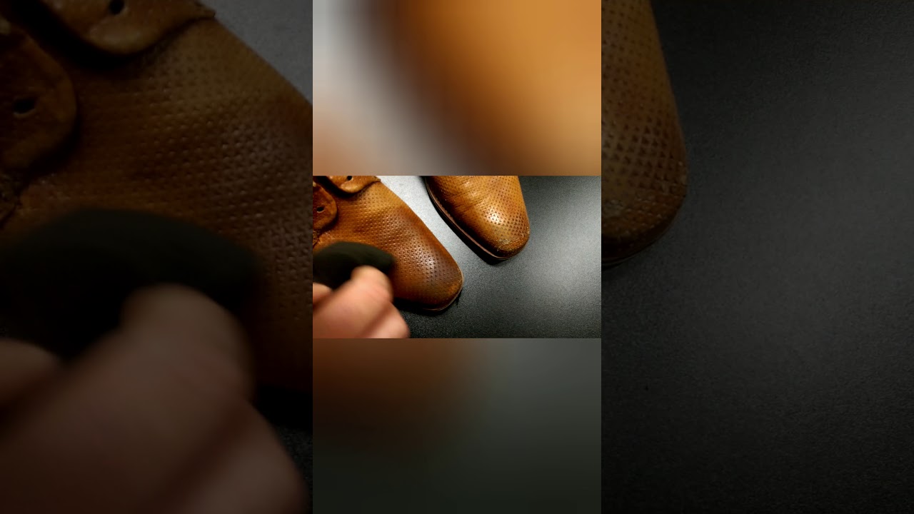 Schuhe färben oder tönen mit Lederfarbe von Hoch Products