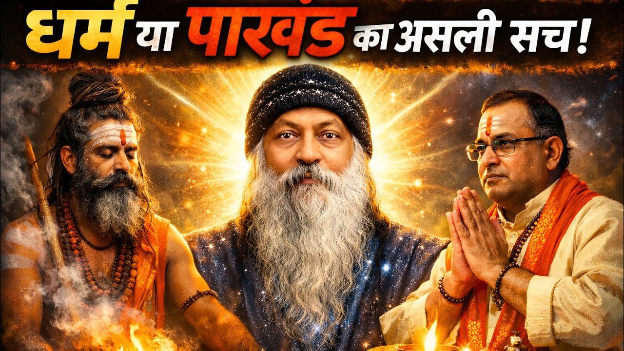 धर्म या पाखंड का असली सच पर ओशो का विचार??!!#####@@@@