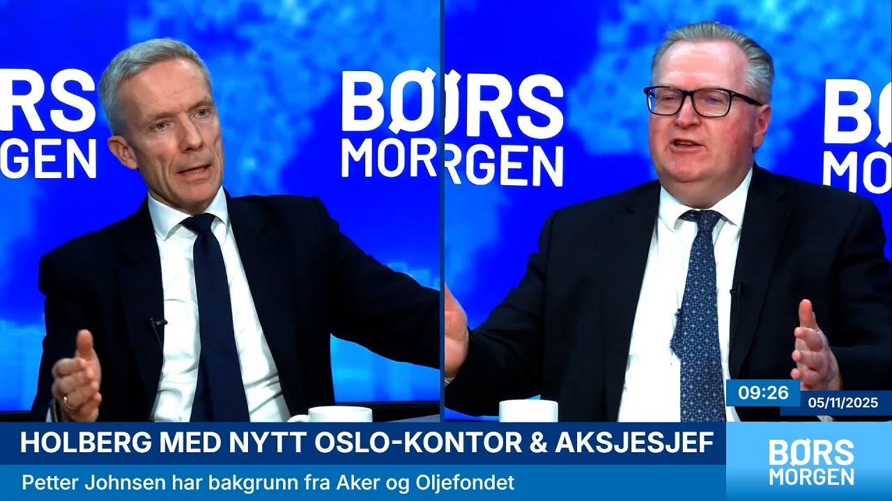Holberg henter aksjesjef fra Aker: – Jeg har mer tro på tid i markedet enn å time markedet