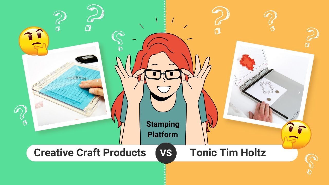 Сравнение платформ для штамповки: Creative Craft Products и Tonic Tim Holtz