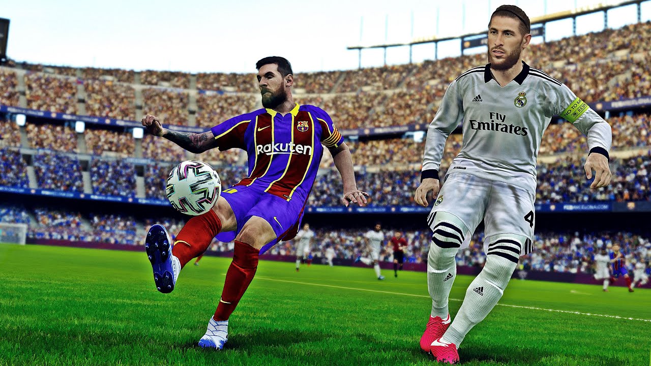 PES 2021 - Barcelona vs Real Madrid | Camp Nou | PS4 PRO